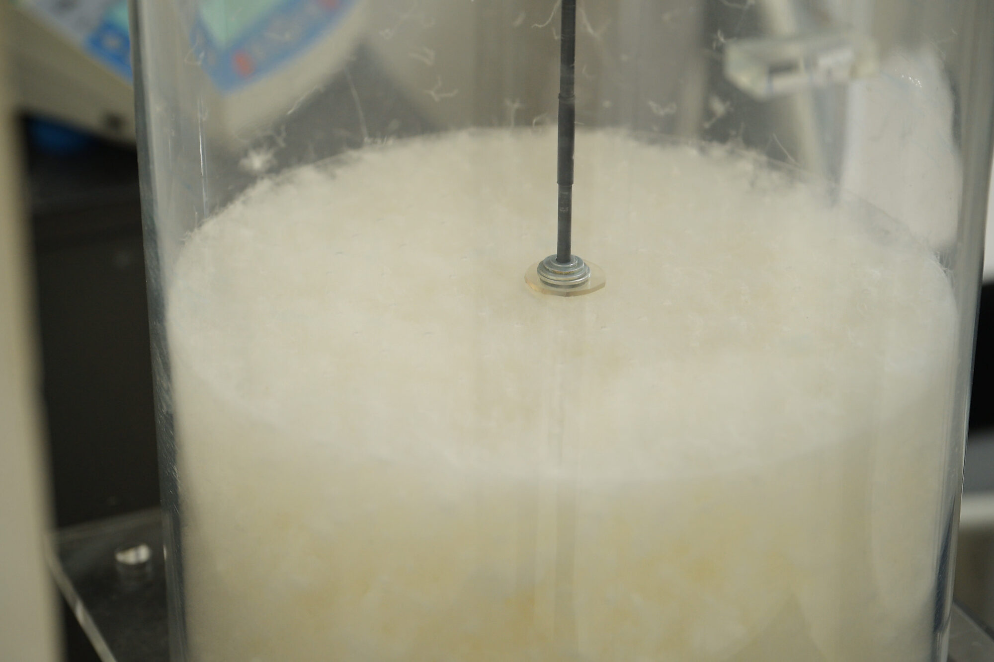 Il cilindro del fill power nel laboratorio Minardi
